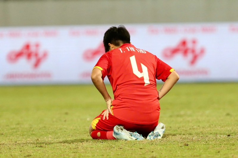 ĐT nữ Việt Nam nhận thất bại cay đắng tại SEA Games 33